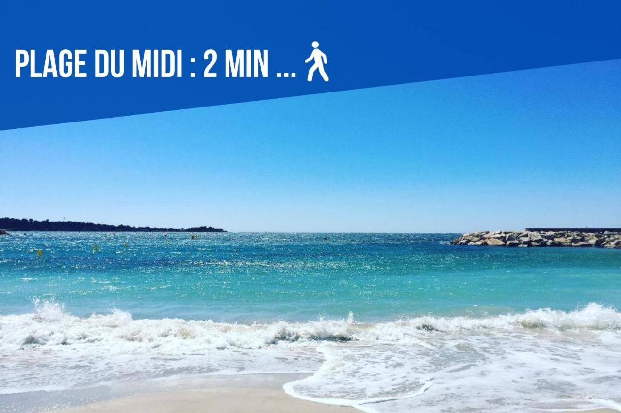 Le Dol - 150M Plages - Suquet - Verriere Cote D'Azur Cannes Eksteriør bilde